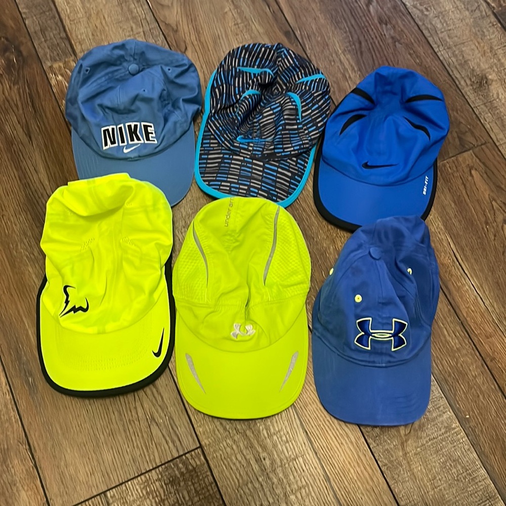 Nike & under Armour hats bundle (6)